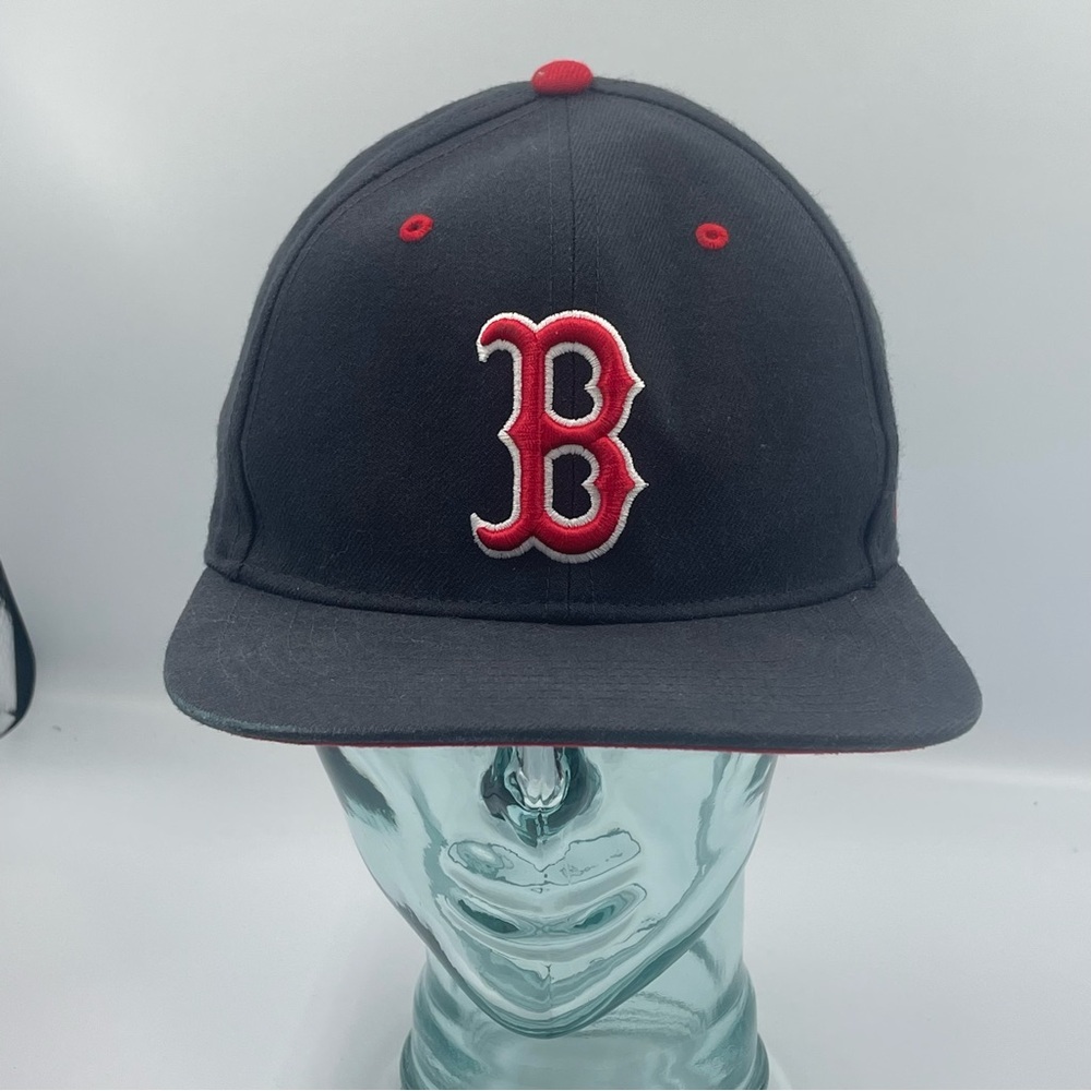 Boston Red Sox Fenway Hat Blue Snapback Baseball Cap. 47 brand. OS. Fading.